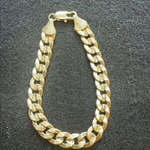 Gold Chain Bracelet